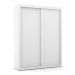Dormitório Tutto New 2 Portas, Cômoda 1 Porta, Berço Branco Soft com Colchão - Matic Móveis