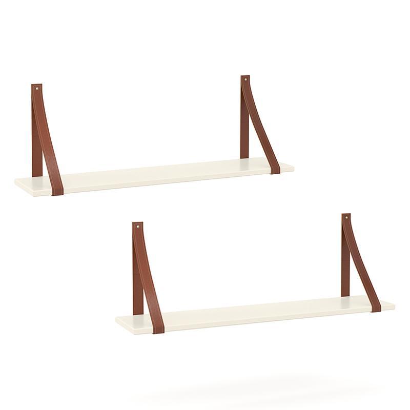 Dormitório Tutto New 2 Portas, Cômoda, Berço Off White com Colchão e Prateleiras - Matic Móveis  