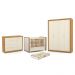 Dormitório Tutto New 4 Portas, Cômoda 1 Porta e Berço Off White/Freijó com Capitonê e Colchão Supreme - Matic Móveis