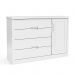 Dormitório Tutto New 4 Portas, Cômoda 1 Porta, Berço Branco Soft - Matic Móveis