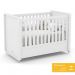 Dormitório Tutto New 4 Portas, Cômoda 1 Porta, Berço Branco Soft com Colchão D18 - Matic Móveis