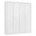 Guarda Roupa Infantil Tutto New 4 Portas Branco Soft - Matic Móveis