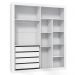 Guarda Roupa Infantil Tutto New 4 Portas Branco Soft - Matic Móveis