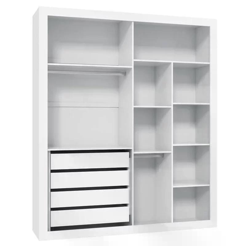 Guarda Roupa Infantil Tutto New 4 Portas Branco Soft - Matic Móveis