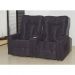 [OUTLET] Poltrona 2 Lugares Reclinável Jetti Marrom