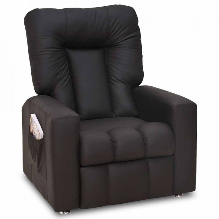 [OUTLET] Poltrona Reclinável Pallas Corino Preta
