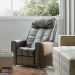[OUTLET] Poltrona Reclinável Pallas Corino Preta