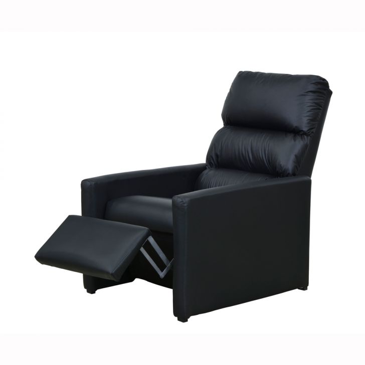 [OUTLET] Poltrona Reclinável Turin Corino Preto