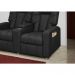 Poltrona Dupla Reclinável para Cinema Jetta MX8 Corano Preto E-281 - Matrix