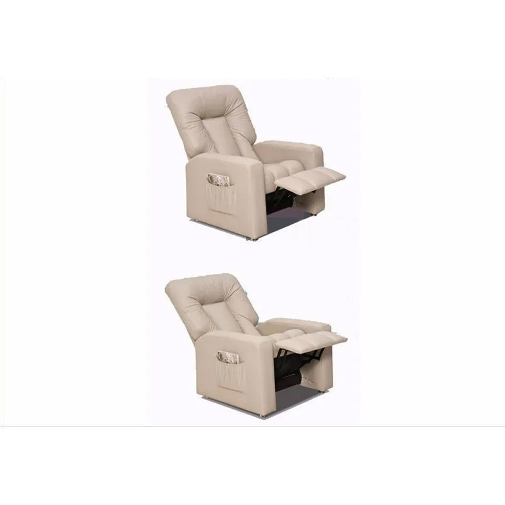 Poltrona do Papai Reclinável Pallas MX5 Corano E-290 Bege  - Matrix