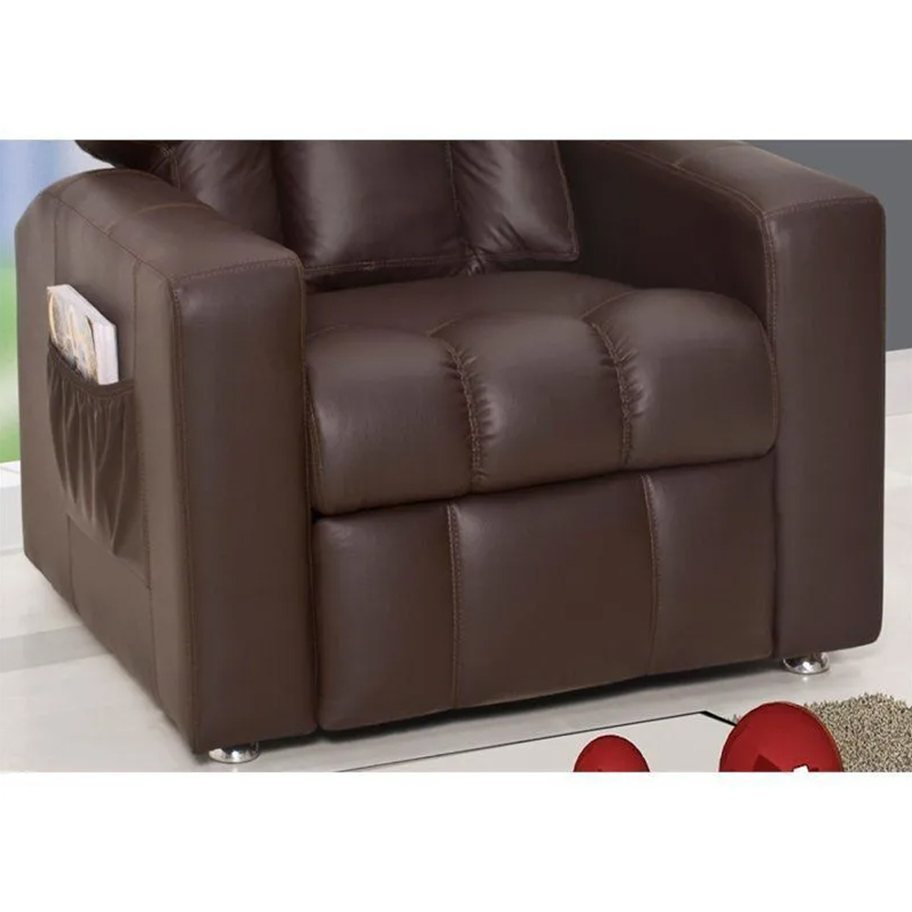Poltrona do Papai Reclinável Pallas MX5 Corano Marrom E-289 - Matrix