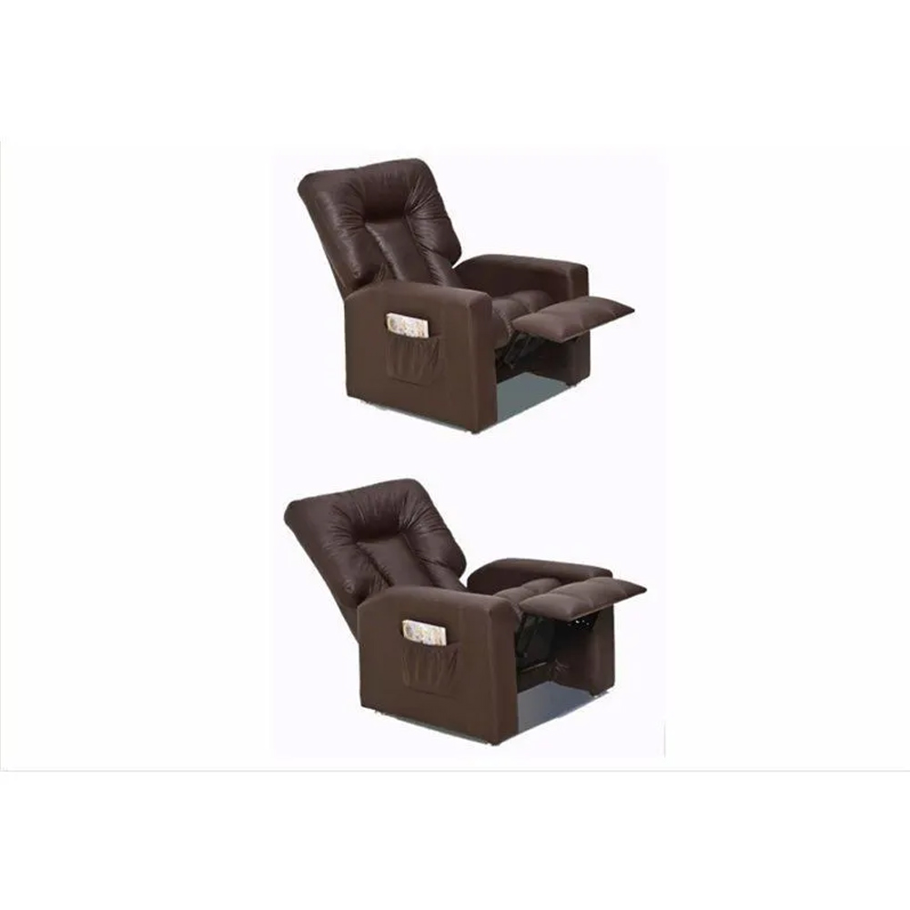 Poltrona do Papai Reclinável Pallas MX5 Corano Marrom E-289 - Matrix