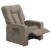 Poltrona do Papai Reclinável Pallas MX5 Suede Amassado Marrom B-388 - Matrix