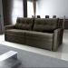 Sofá Cama Reclinável 2 Lugares 220Cm Nayla Veludo Turkey Marrom Matrix