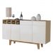 Buffet 4 Portas New York Mavaular Off White