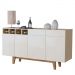 Buffet 4 Portas New York Mavaular Off/Damasco