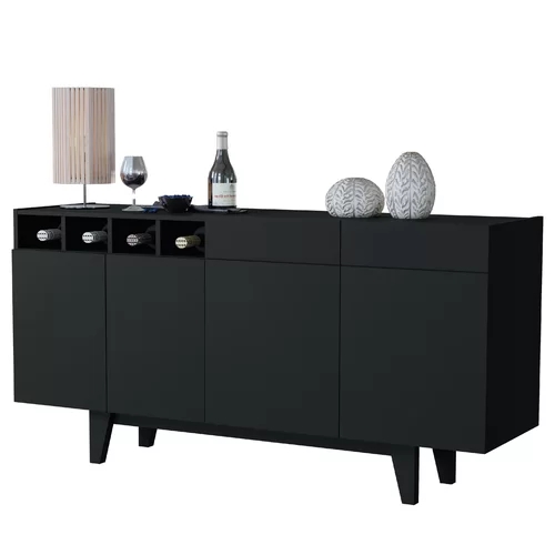 Buffet 4 Portas New York Mavaular Off/Damasco