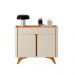 Buffet Aros 2 Portas Mavaular Off White Naturalle