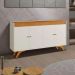 Buffet Madrid 4 Portas Mavaular Off White Naturalle