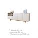 Buffet Philadelphia 3 Portas 1 Gaveta Mavaular Off White