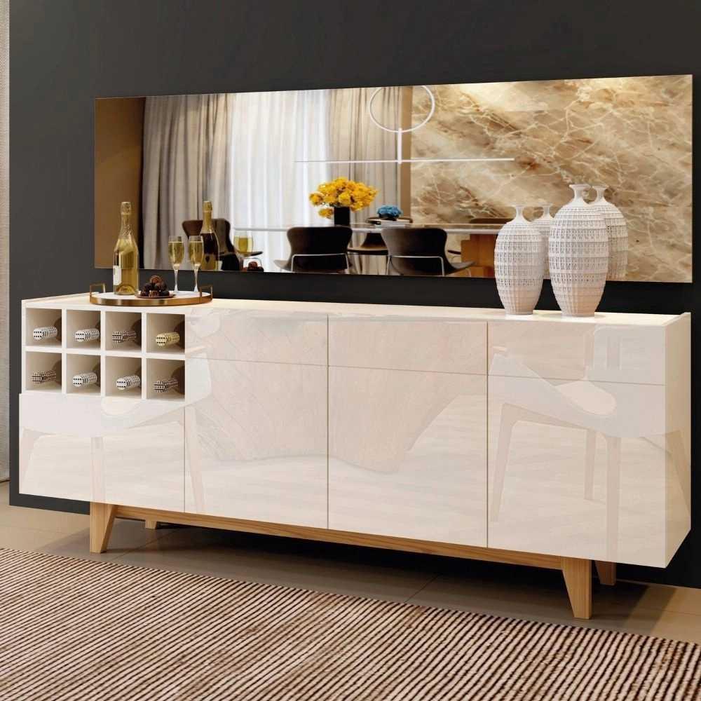 Buffet Philadelphia 3 Portas 1 Gaveta Mavaular Off White