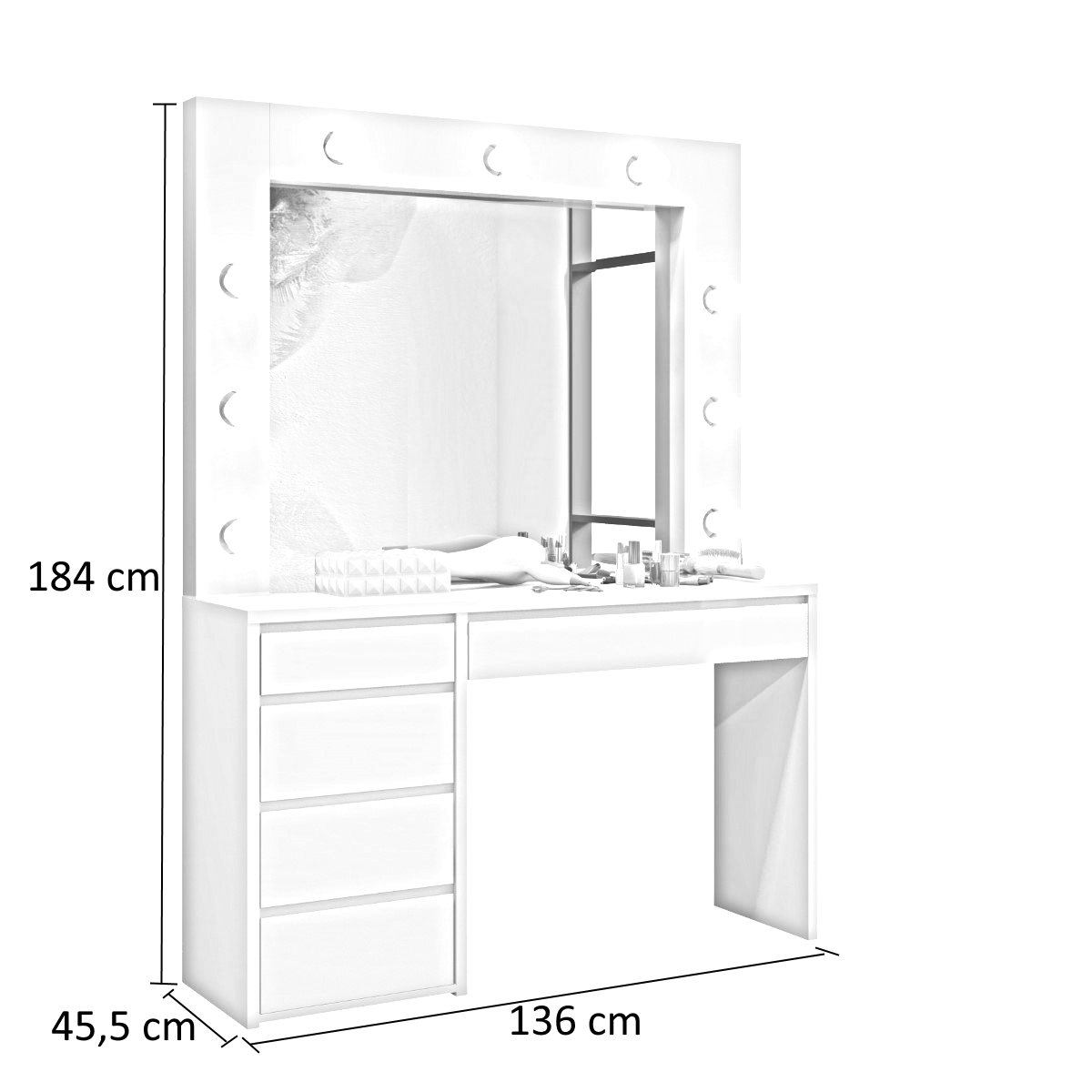 Camarim Berlim Mavaular Branco
