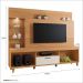Home para TV até 65 Polegadas 1 Porta Veneza Mavaular Naturalle/Off White