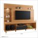 Home para TV até 65 Polegadas 1 Porta Veneza Mavaular Naturalle/Preto