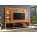 Home para TV até 65 Polegadas 1 Porta Veneza Mavaular Naturalle/Preto