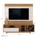 Home para TV até 65 Polegadas com Led 1 Gaveta Detroit Mavaular Damasco/Off