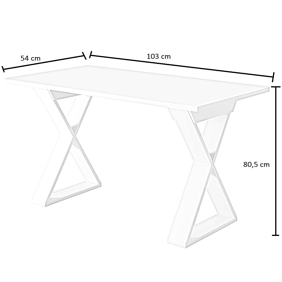 Mesa Multiuso Versátil Mavaular Branco