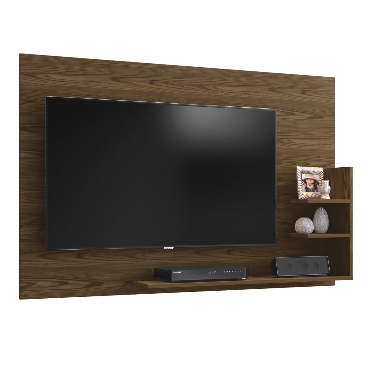 Painel para TV até 40 Polegadas 3 Prateleiras Exclusive Mavaular Canion