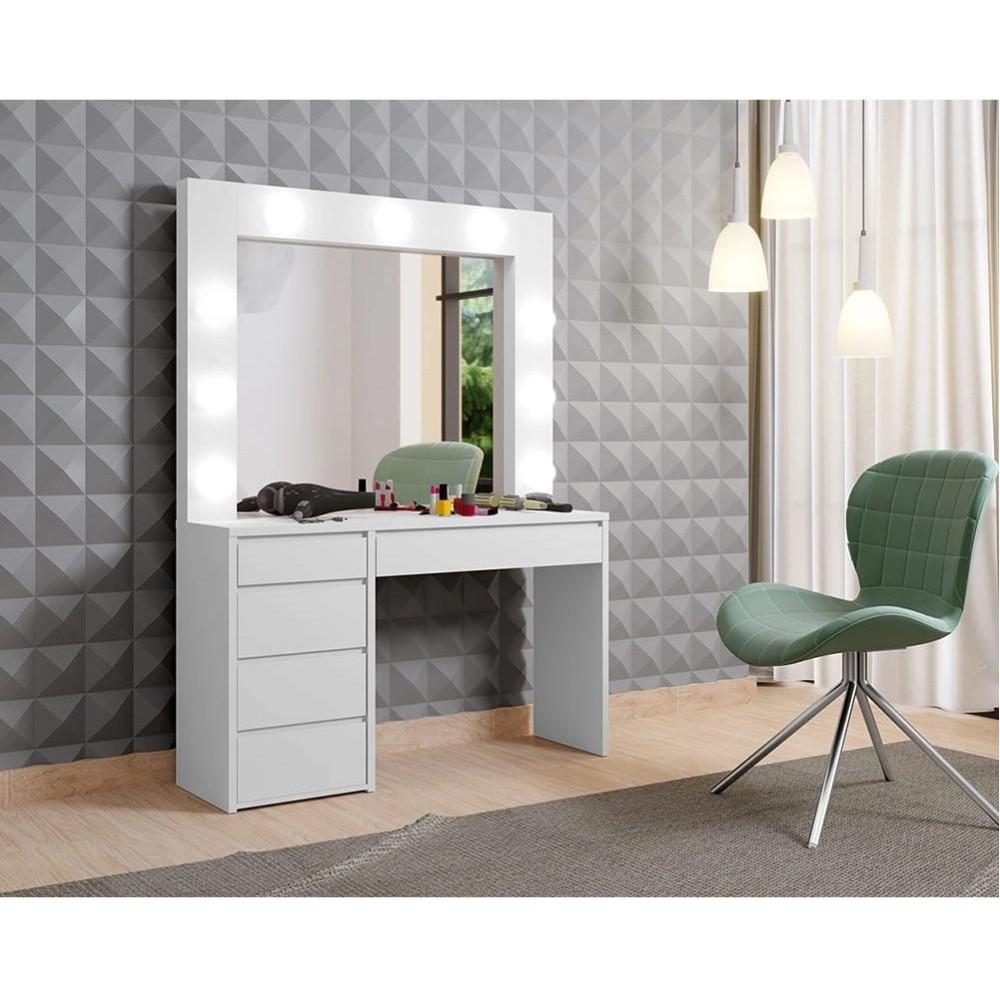 Penteadeira Camarim Berlim New Mavaular Branco