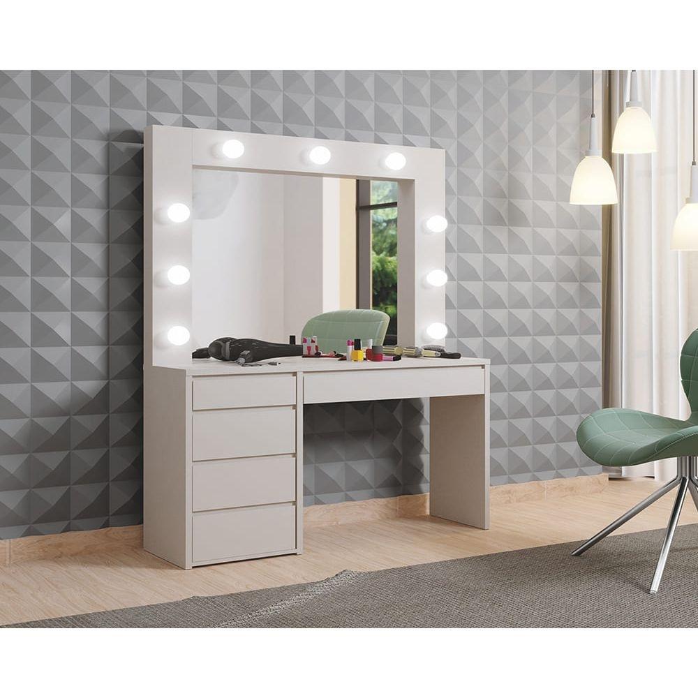 Penteadeira Camarim Berlim New Mavaular Off White