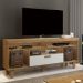 Rack Spazzio para TV até 65 Polegadas Mavaular  Damasco/Off