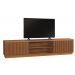 Rack Valencia 220cm 2 Portas Ripada Mavaular Naturale