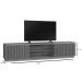 Rack Valencia 220cm 2 Portas Ripada Mavaular Naturale