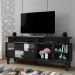 Rack para TV até 65 Polegadas 1 Porta Deslizante Eros Mavaular Preto