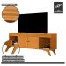 Rack para Tv até 65 Polegadas Madrid 2 Portas Naturalle 1,60M
