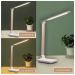 Luminária De Mesa Office Led Com Alumínio Escovado MBLED