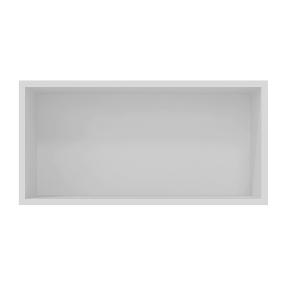 Armário Aéreo para Cozinha 60cm Porta Basculante Madrid Branco - Montanaris Decor