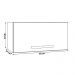 Armário Aéreo para Cozinha 60cm Porta Basculante Vitória Castanho/Avelã - Montanaris Decor