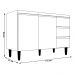 Balcão de Cozinha Madrid para Pia de 120cm Branco - Montanaris Decor