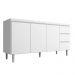 Balcão de Cozinha Madrid para Pia de 160cm Branco - Montanaris Decor