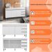 Balcão de Cozinha Madrid para Pia de 160cm Branco - Montanaris Decor