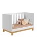 Berço Mini Cama Q Encanto Slim Branco/Acetinado - Montanaris Decor