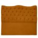Cabeceira Casal Queen 160cm Dunas Veludo Terracota - Montanaris Decor