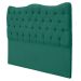 Cabeceira Solteiro 90cm Dunas Veludo Verde - Montanaris Decor