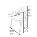 Cadeira Decorativa Antonela Courino Marrom Cleverland - Montanaris Decor