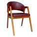Cadeira Decorativa Antonela Courino Vermelho Modena - Montanaris Decor